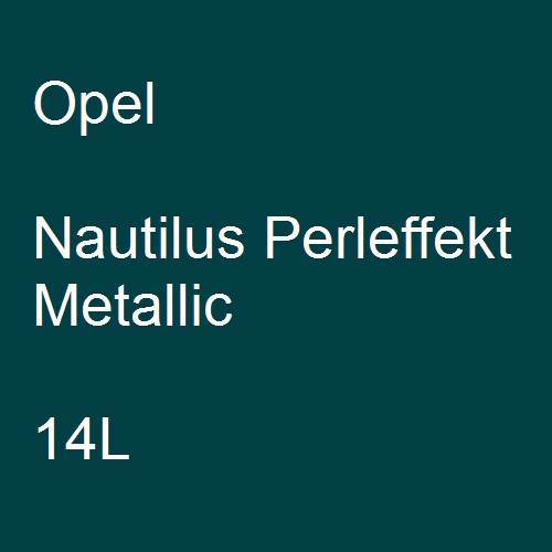 Opel, Nautilus Perleffekt Metallic, 14L.